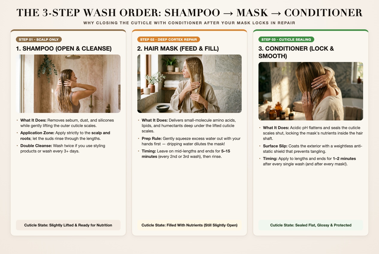 3-Step Wash Order Infographic